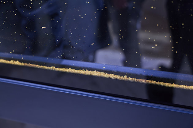 a close up of a car's dashboard