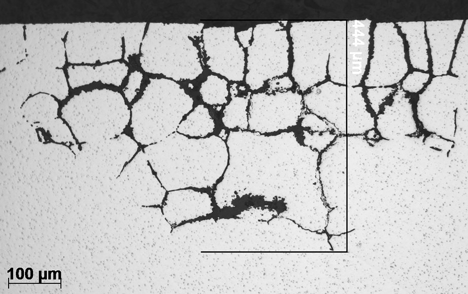 Intergranular corrosion