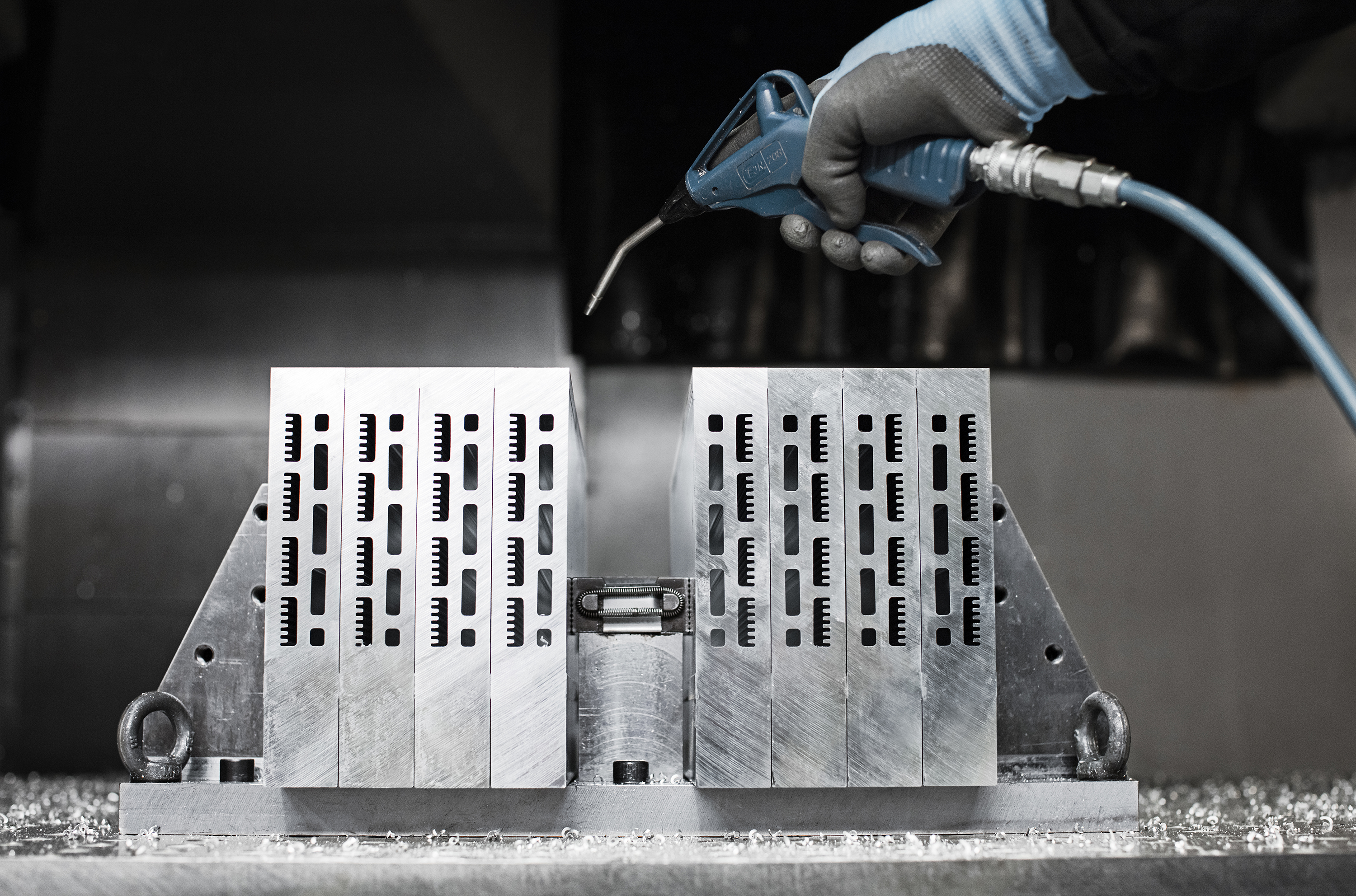 Dry machining can reduce the footprint of aluminium products.