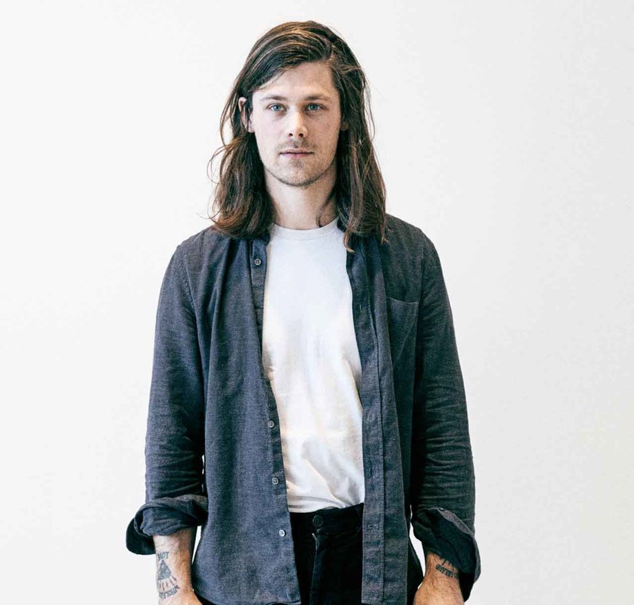 a person with long hair