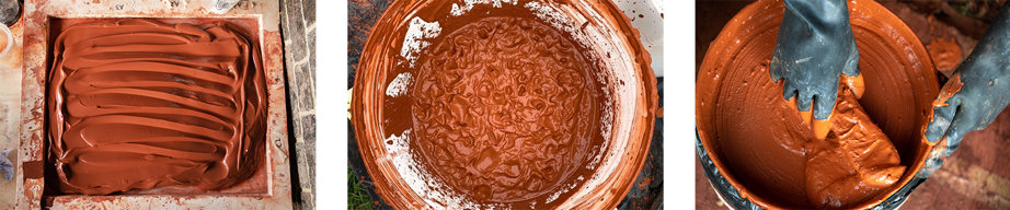 Bauxite residue used in design
