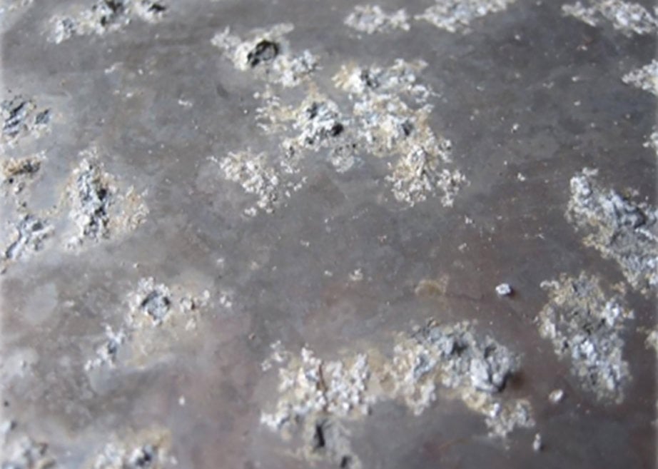 Corroded metal