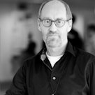 a man wearing glasses