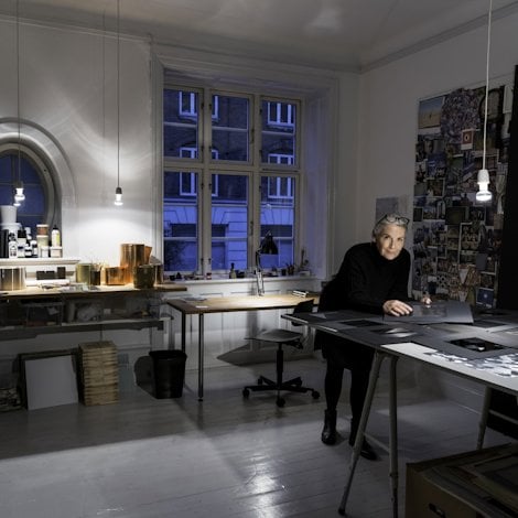 Bess Kristoffersen in her studio ©Alastair Philip Wiper