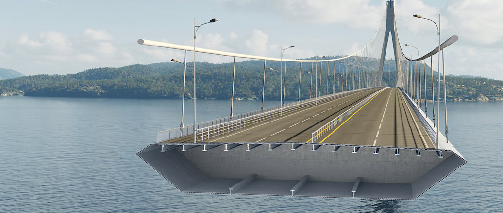 How aluminium is competing with steel on long suspension bridge